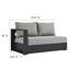 Canapé modulaire d'extérieur en U avec coussins 57,5 po Modway Tahoe-95616605