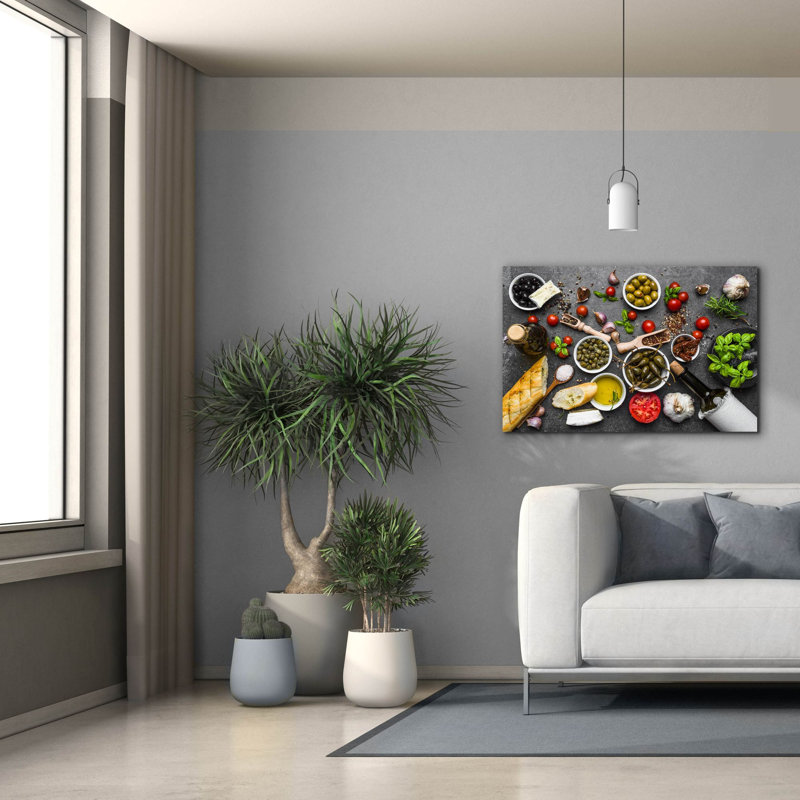 'Italian Kitchen' by Epic Portfolio, Canvas Wall Art, 26" H x 40" W x 1.5" D