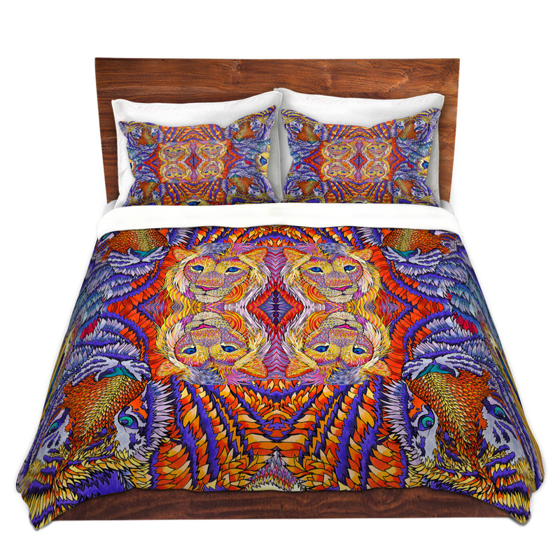 Polyester Duvet Cover, Queen Duvet Cover + 2 Standard Shams