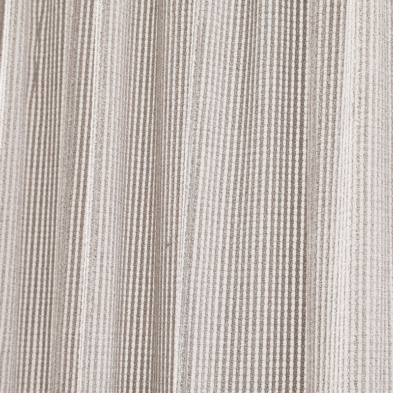 Paire de rideaux avec fenêtre Javarus, Beige
