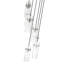 Magruder 7 Light Chandelier in Brushed Nickel-820857010