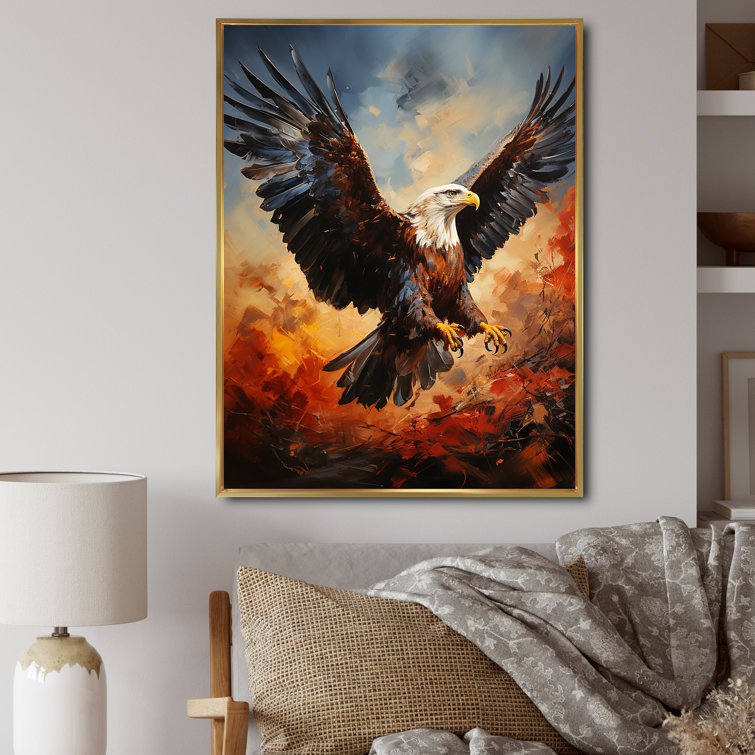 Eagle's Perch: Paint by Numbers - The Majesty of Nature Awaits