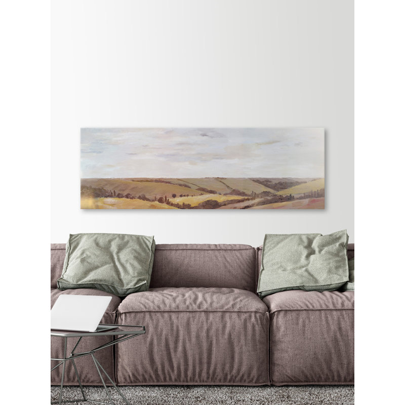 «On the Peak» par Parvez Taj - reproduction d'art sur toile tendue, L 15 po x H 5 po
