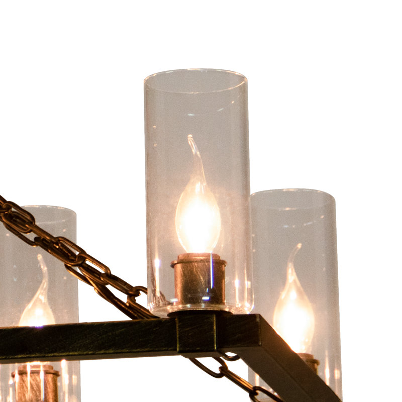 Devonte 8 - Light Shaded Chandelier