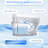 One - Piece Smart Toilet With Built In Bidet, Design, Auto Flush And Open/Close, Heated Seat Adjustable Temp, Warm Water Dry, Remote Control Side Know, Sensor Cover, Rear Wash Massage Modes, Night