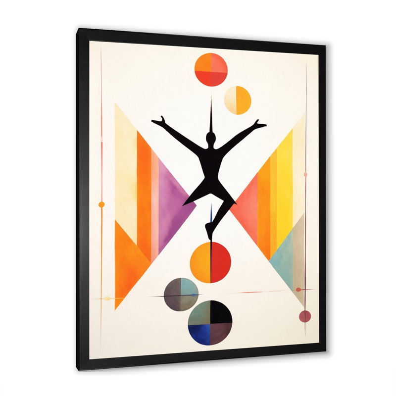 «Minimalisme Yoga Inner Balance I», reproduction d'art sur toile, H 32 po x l 16 po x P 1 po, Noir