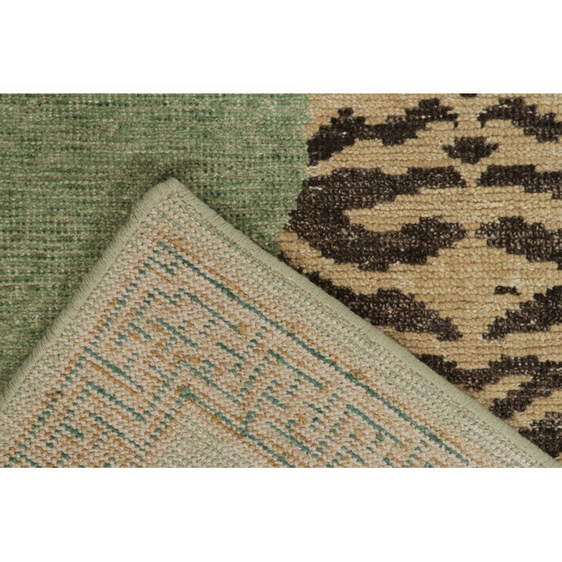 Distressed Homage Animal Print Area Rug, Runner 2'6" x 10'