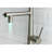 Led Kitchen Sink Faucet With Heavy Duty Commercial Style, Single Handle Pre-Rinse And Pot Filler In Brushed Nickel Style Spring ,   Finish 2 Function Spout-1559235933
