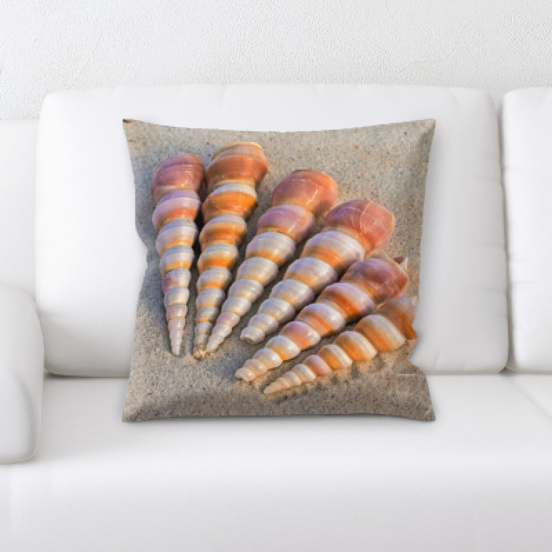 Horrocks Faux Leather Throw Pillow