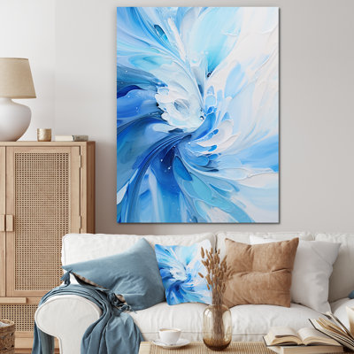 Impression sur toile spirales abstraites_106182