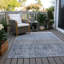 Tapis bleu intérieur / extérieur lavable à la machine Xhevrie-2012712965
