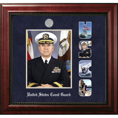 Coast Guard Portrait Executive Picture Frame