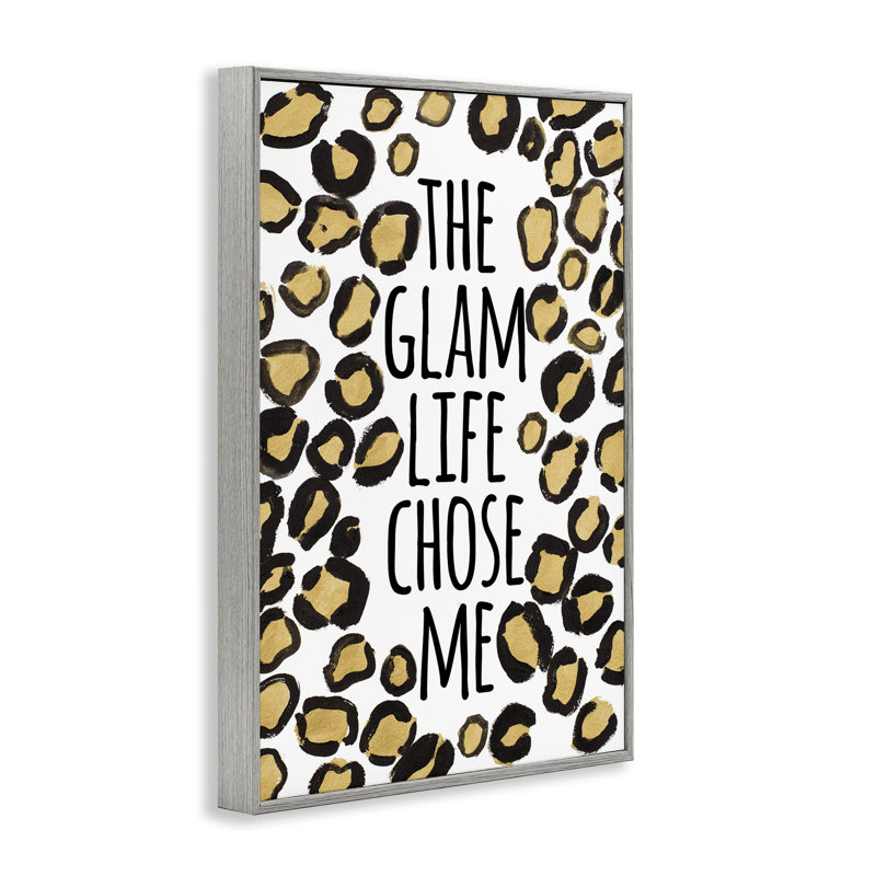 «Glam Life Chose Me», estampe numérique par Lanie Loreth, Estampe numérique Farmhouse, H 24 po x l 16 po