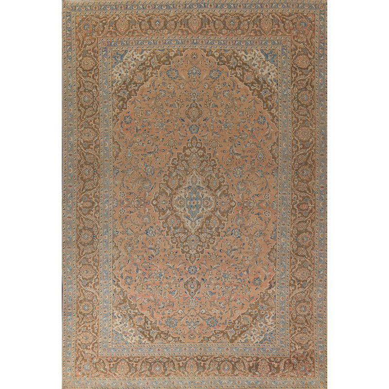 Tapis traditionnel floral 9 x 13