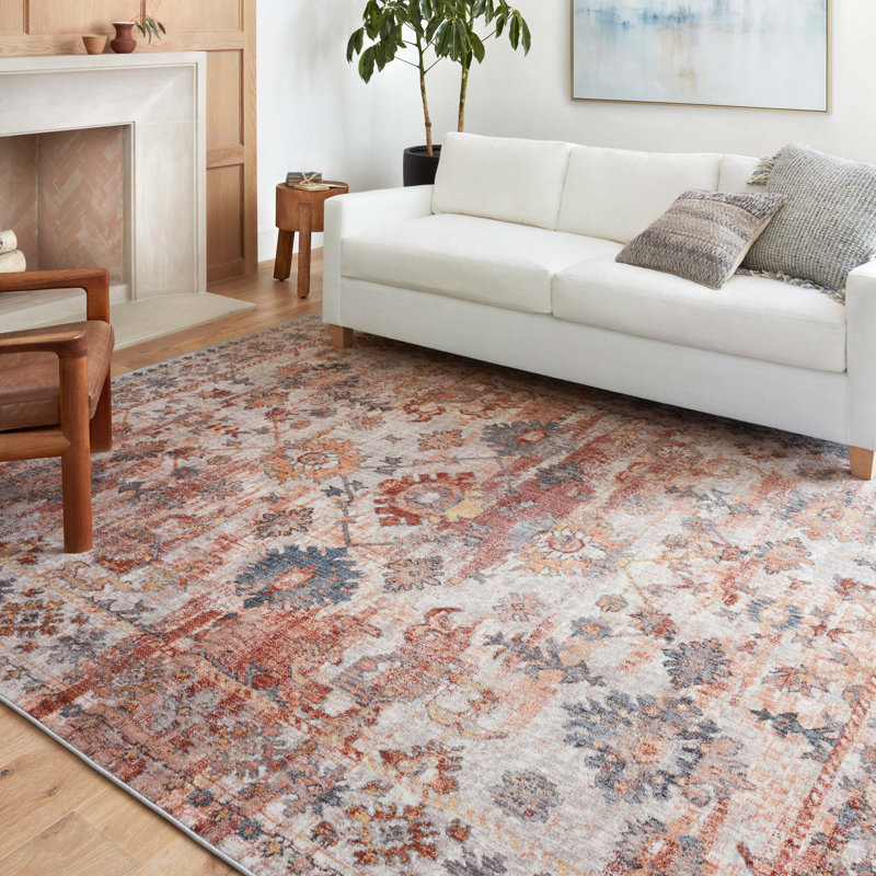 Fiorillo Oriental Indoor Rug, Square 1'6"