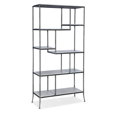 Chiseling Geometric Bookcase