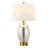 Tuscola Glass USB Bedside-381428329