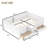 Platform Bed With Built-in Bookshelves And Storage Drawers,safety Staircase Design Safety Rails, Easy Assemble ( shelves)-1042526990-1043661210