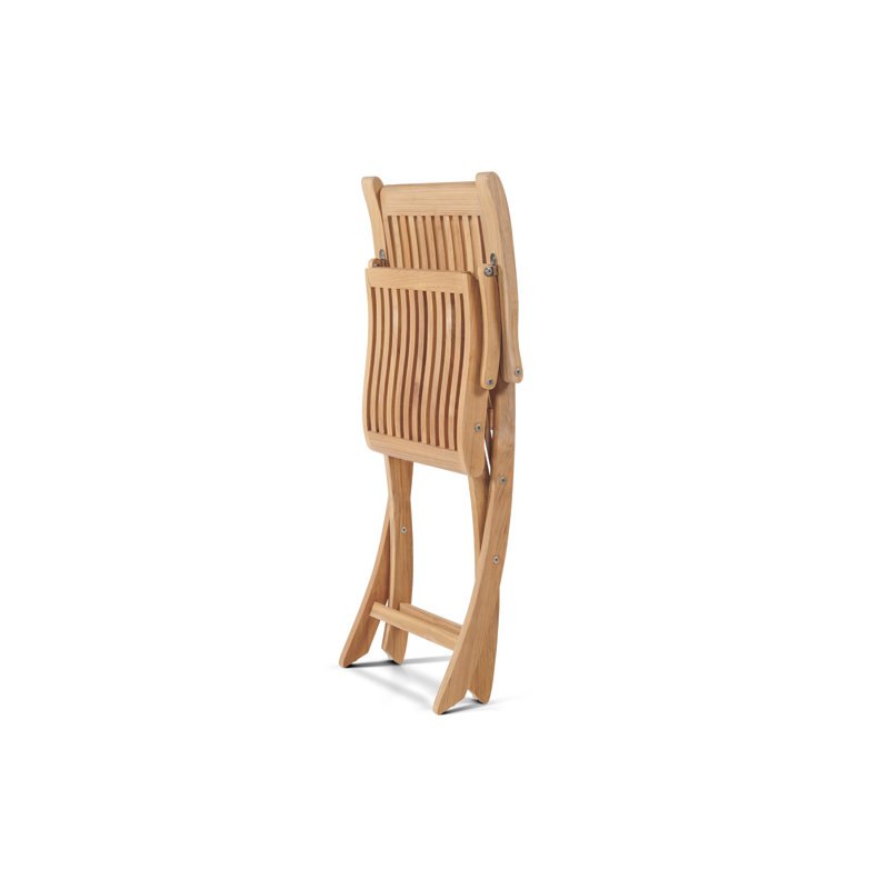 Folding Teak Patio Dining Chair