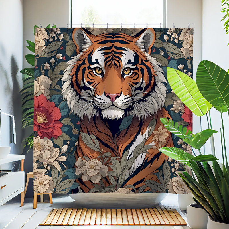 Shower Curtain, Maja Tiger
