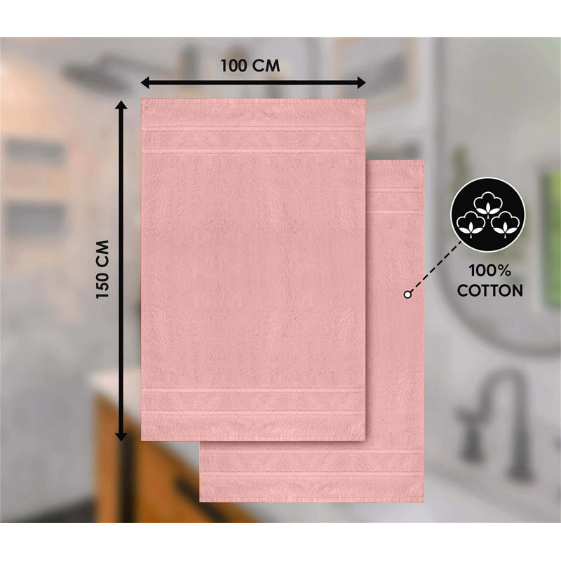 Bath Sheet, Pink