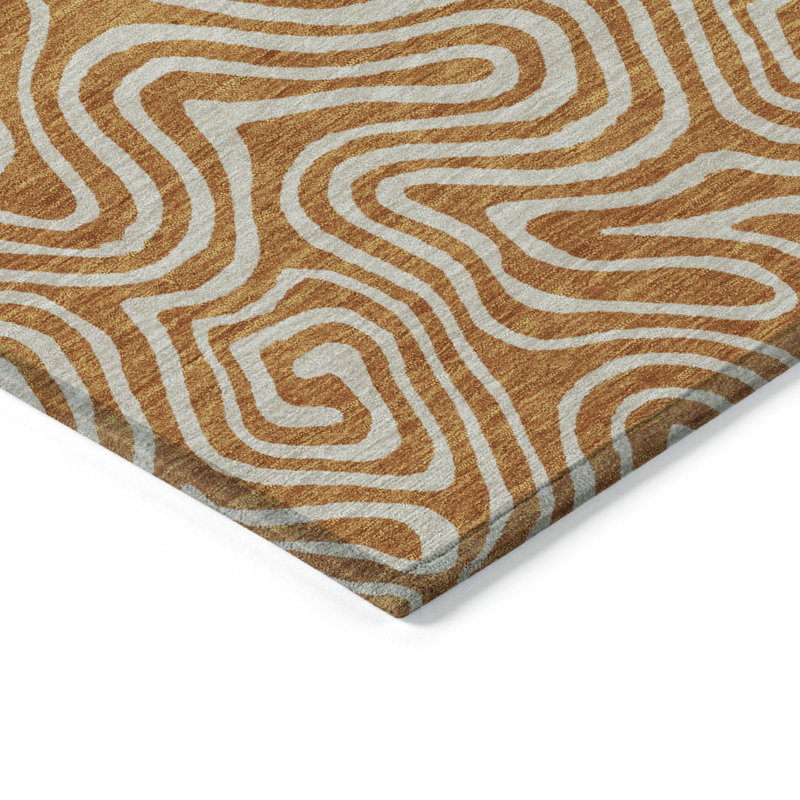  Tapis intérieur / extérieur lavable à la machine Chayden ACN1030, Rectangle 1'8" x 2'6"