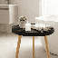 Davina Round Lipped Accent Side Table-2137834833
