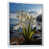 White Floater Framed