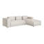  Cord Corner Chaise Sofa-70307520-70307521