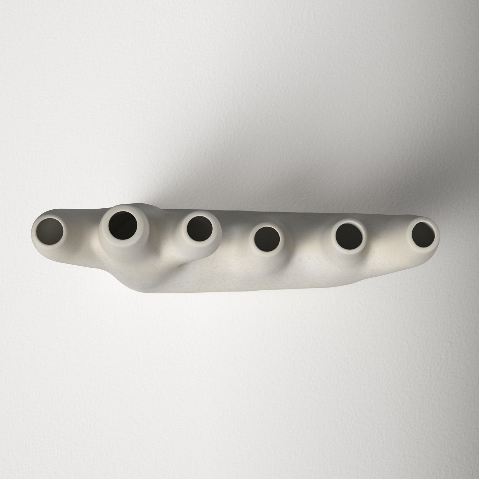 Baja 8.75" Ceramic Tabletop Candlestick Holder