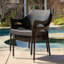 Chaise d'extérieur en résine, 52637,00MBRN KD MP4