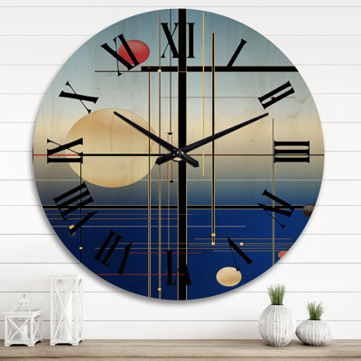 Horloge murale moderne Surles