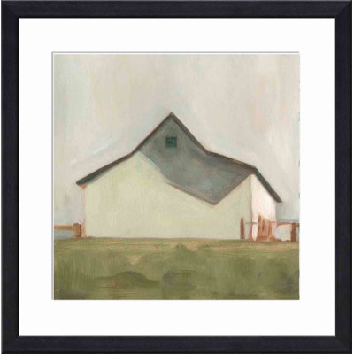 Serene Barn V Painting by Emma Scarvey