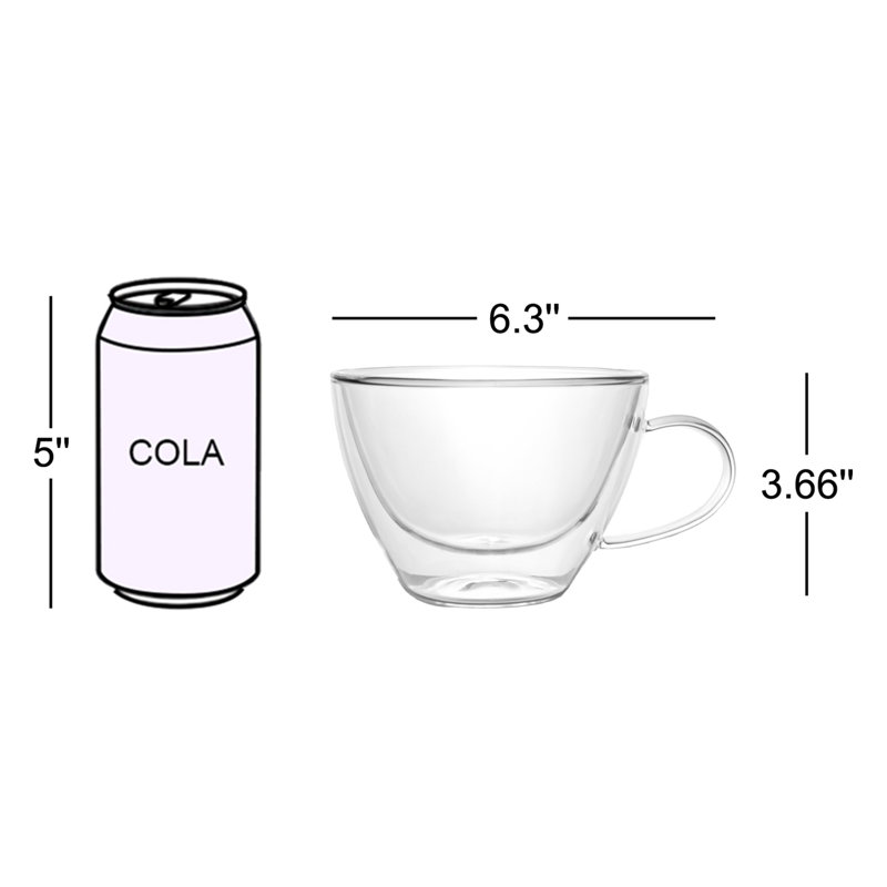Cappuccino Double Walled Cup 15 oz