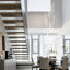 Keiri 9 - Light Modern Dimmable LED Staircase Cluster Pendant-1473879326