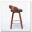 Ensemble de 2 tabourets de bar, tabourets pivotants avec bac bas-2126841844