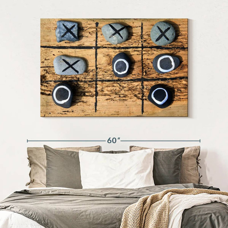 Senne Tic Tac Toe Game, 34" H x 51" W