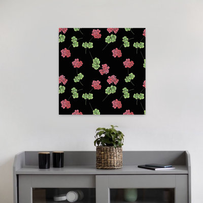 Art contemporain, art floral rétro