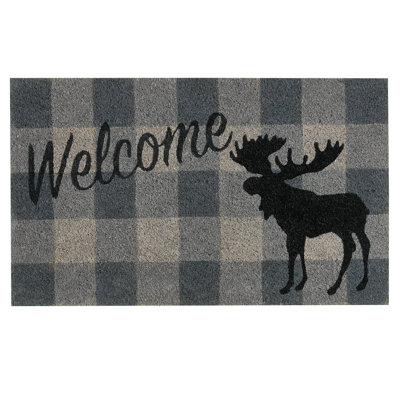  Welcome Moose Doormat