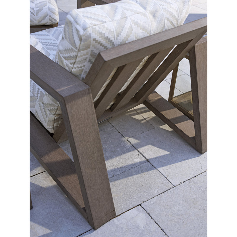 Mozambique Teak Patio Chair with Cushions