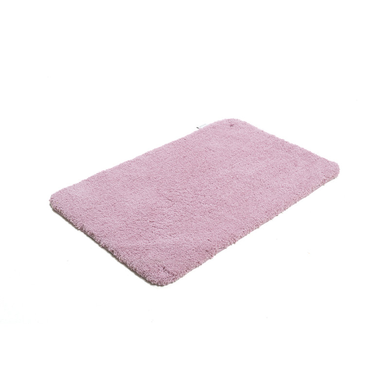 Rectangle Bath Rug, 70 x 120 cm, Pink