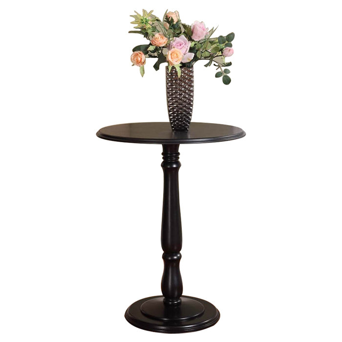 Table de bout d'appoint Stehle, Noir