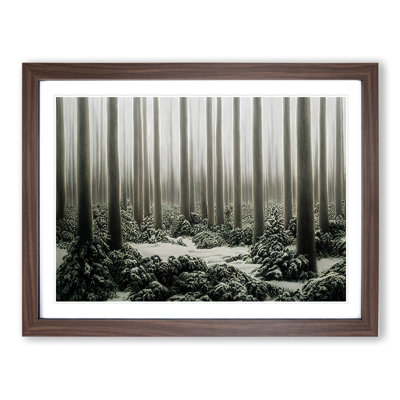 Adorable Winter Forest - Single Picture Frame Painting