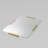 Elegant Decorative Mirror, Gold Finish, 19.7 x 27.6 inches | 100% Metal Frame, Thickness: 0.7 inches | Modern Design Perfect for Home Decor & Accent Walls, Stylish and Durable | Enhance Any Room's Aesthetic