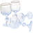 12 oz. Crystal Wine Glass Set