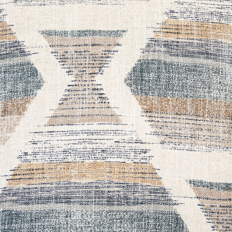 Juniper Cotton Ikat Sham, Euro, Coffee Tan