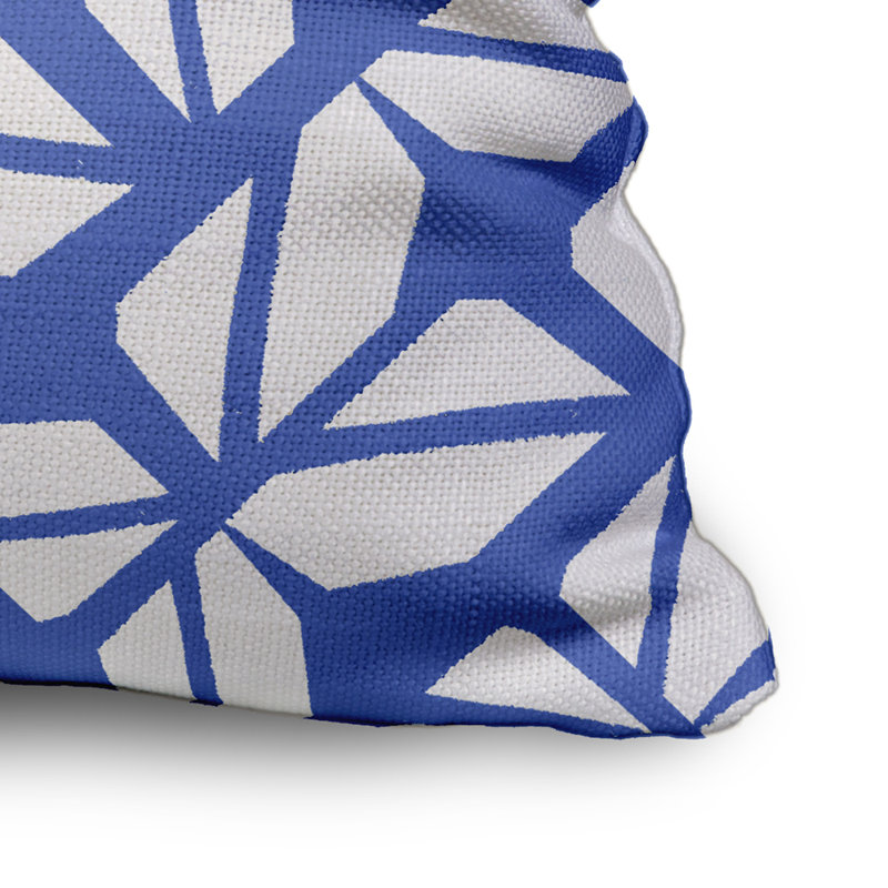 Housse et insert de coussin extérieur d'extérieur, 20 po X 20 po, Bleu