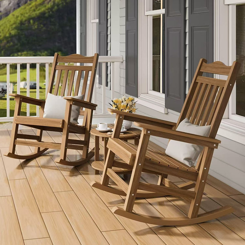 Chaise berçante pour patio