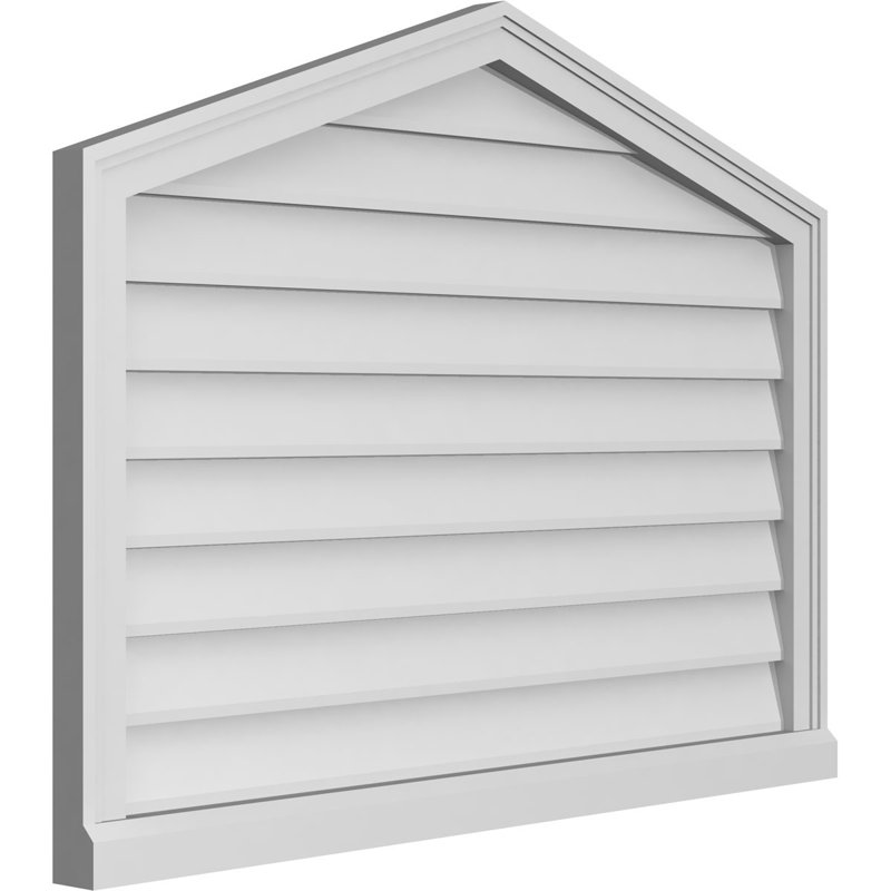 Ventilé à pignon non-fonctionnel Signature, H 30 po x l 40 po x P 2 po