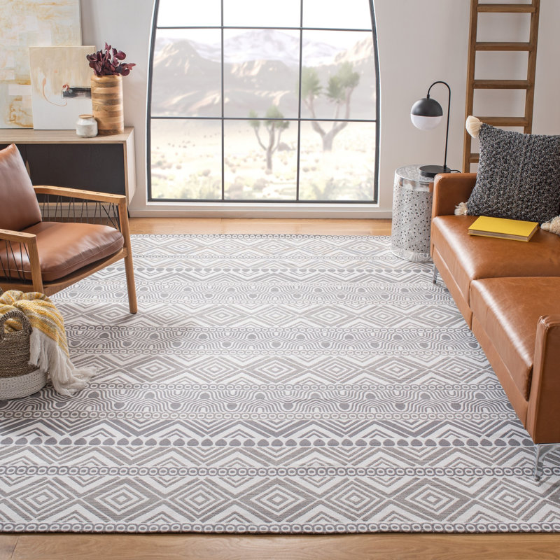 Tapis performance tissé à la main Avalyn, Rectangle 5 pi x 8 pi